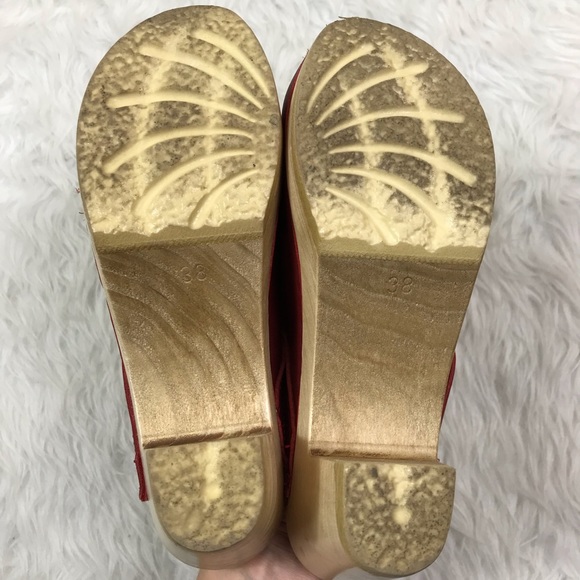 No. 6 Old School high heel clogs - Picture 10 of 11